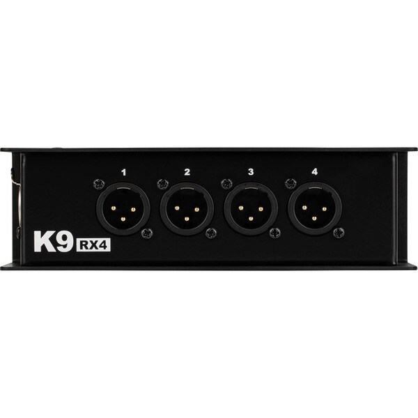 Main product image for Talent K9-RX4 4 Channel Cat5 XLR Audio Snake Box